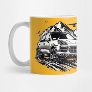 Porsche cayenne Mug